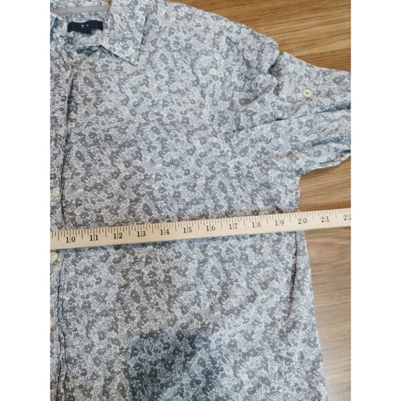 Gap Womens Button Down 100% Cotton Floral  XL FREE SHIPPING! - Picture 9 of 12